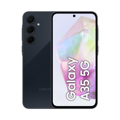 Smartphone Galaxy A35 256Gb 5G Awesome Navy Nero/Blu Marino (Sm-A356Bzkgeue)