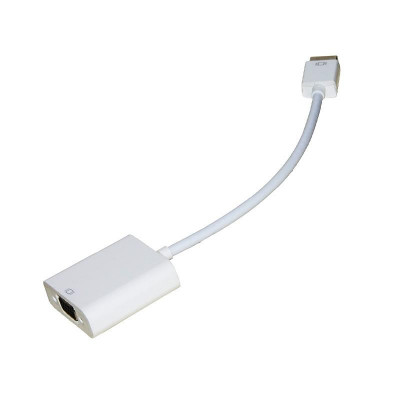 Adattatore Hdmi Maschio - Vga Femmina Con Audio - Jack 3.5Mm - Bianco (Lkadat10B)