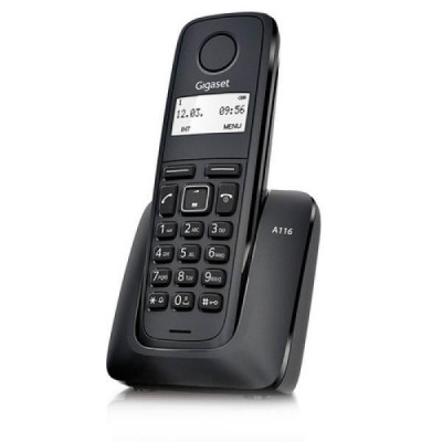 Telefono Cordless Gigaset A116 Nero (S30852H2801R101)