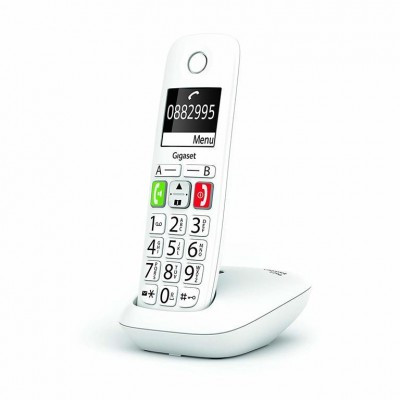 Telefono Cordless Gigaset E290 Bianco Numeri Grandi