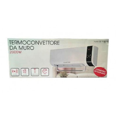 Termoconvettore Elettrico Da Muro 2000W Tcp3510R A Parete