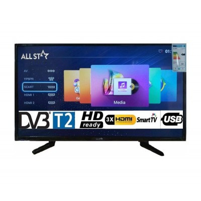 Tv Led 55" Asstv554Kuhds Ultra Hd 4K Smart Tv Wifi Dvb-T2 Android