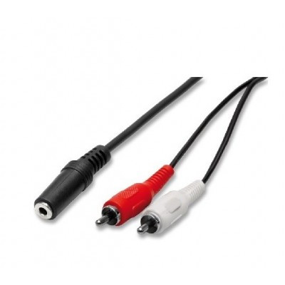 Adattatore Cavo Audio 3.5Mm A 2X Rca - 2Mt (2/00)