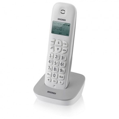 Telefono Cordless Gala Bianco/Grigio (10273722)