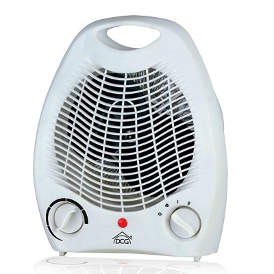 Termoventilatore Stufa Elettrica Portatile Caldobagno Hl9733 Bianco