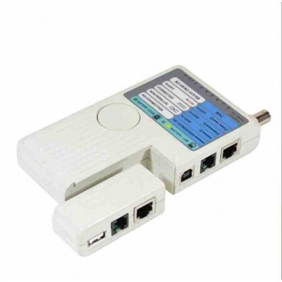 Tester Di Rete Rj11/45/Usb Qy-Lan03