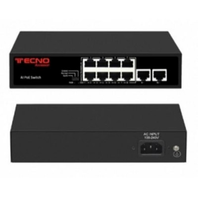 Switch Rete 8 Porte 10/100 Tc-P8Eh2Eh Poe (24.711)