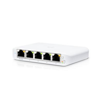 Switch Rete 5 Porte 10/100/1000 Usw-Flex-Mini Poe