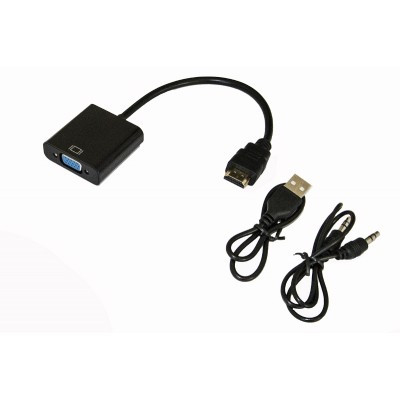 Adattatore Hdmi A Vga Con Audio (Lkadat13)