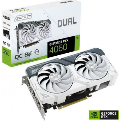 Scheda Video Geforce Rtx 4060 Dual Oc White 8 Gb (90Yv0Jc2-M0Na00)