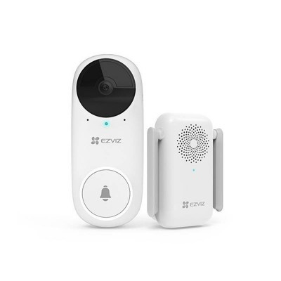 Videocampanello Wifi Doorbell Fhd Con Suoneria - Pir Visione Notturna Audio Bidirezionale Cs-Db2Cezviz Cs-Db2C Wireless