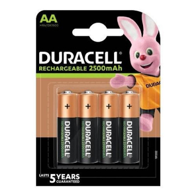 Batterie Ricaricabili Stilo Aa 2500Mah Conf. 4Pz