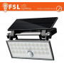 Faro da esterno solare con sensore di movimento 60w (6 led)