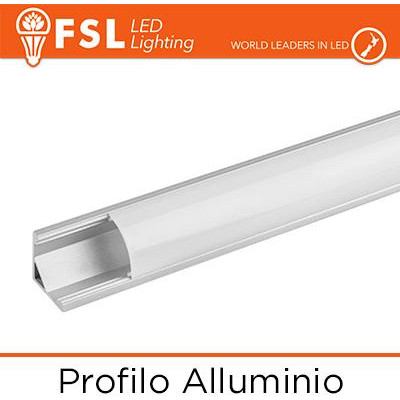 BARRA ALLUMINIO 6063 - Angolare - 2m SILVER
