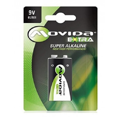 Batterie Monouso 9V Extra Super Alkalina (6Lr61)