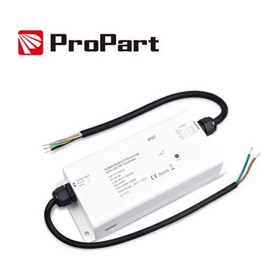 Ricevitore Controller RGB/RGBW IP67 - 4 Canali, 5A/Canale, 12-36V DC