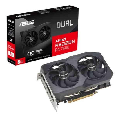 Scheda Video Radeon Rx7600 V2 Dual Oc Edition 8Gb (90Yv0Ih2-M0Na00)