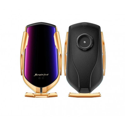 Caricatore Da Auto Wireless Smart Sensor R1 10W Gold