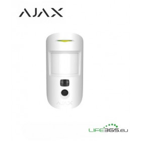 Ajax Sensore di movimento con fotocamera (MotionCam) bianco - PET Immune
