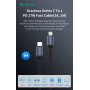 Cavo Devia da Tipo-C a Lightning PD 27W Alta velocita 1 Metr