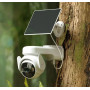 Imou Kit Telecamera Cell PT 4G 2nd a batteria 2K OUTDOOR 360°+ pannello solare