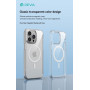 Cover trasparente magnetica carica wireless iPhone 15 Plus