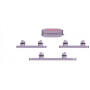 Set pulsanti laterali per iPhone 14/14Plus Purple