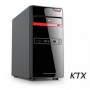 Case Tx-665U3 Matx Alimentatore 550W - Usb 3.0 - Nero / Rosso