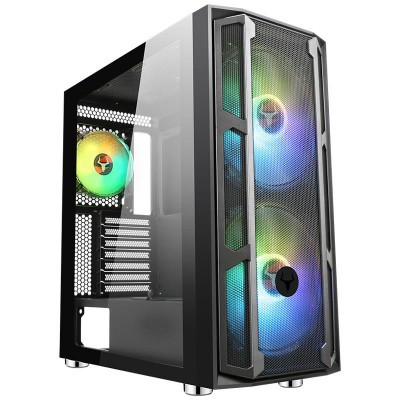 Case Gaming Majes 20 Mesh Evo - No Alimentatore - Nero