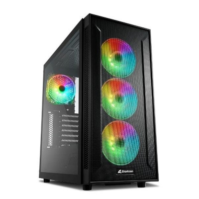 Case Gaming Tg6M Rgb Atx Vetro Temperato No Alimentatore