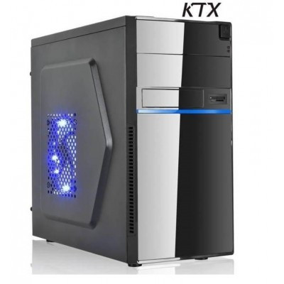 Case Tx-663U3 Matx Alimentatore 550W Porta Usb 3.0 - Nero / Blu