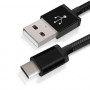 Cavo Dati E Ricarica Tc-170 Usb Type-C 3A Quick Nero