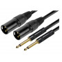 Cavo Audio 2 X Xlr M / 2 X 6.3Mm - 3Mt (Rdm C103)