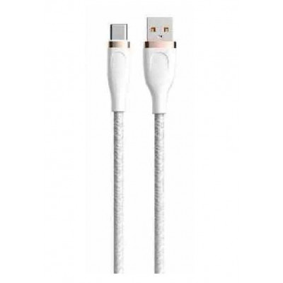 Cavo Intrecciato Da Usb A Type-C 2.4A 1.5Mt Bianco (Decac623W)