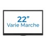 MONITOR 22" VARIE MARCHE - NO STAND/BASE - NO BOX - RICONDIZIONATO GR. A / A- GAR. 3 MESI