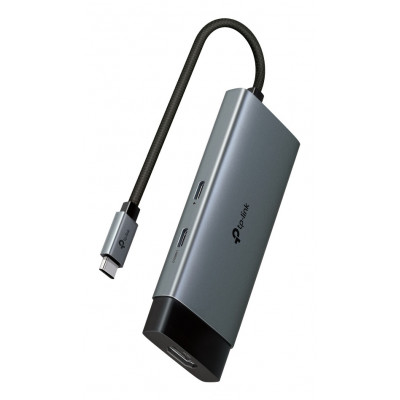 TP-Link UH5020C hub di interfaccia USB tipo-C 5000 Mbit s Grigio