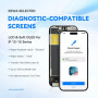 Display iPhone 15 Pro SOFT-OLED 120HZ Nero A+ Diagnostica