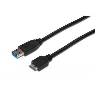 Cavo Usb 3.0 A - Micro Usb B 0.25Mt (Ak-300117-003-S)