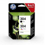 Cartuccia Originale 3Jb05Ae N.304 Kit Nero + Colore