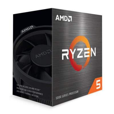 CPU RYZEN 5 5600X AM4 BOX (100-100000065BOX) (Amd)