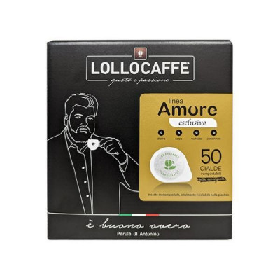 Cialda Monodose Di Caffe' Linea Amore - Gusto Esclusivo - 50Pz