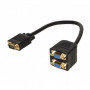 Cavo Splitter Vga 1 Con Maschio E 2 Femmina Vga (Lkadat06)