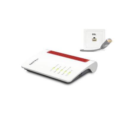 FRITZ!Box 7530 AX router wireless Gigabit Ethernet Dual-band (2.4 GHz/5 GHz) Bianco