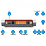 FRITZ!Box 6850 LTE router wireless Gigabit Ethernet Dual-band (2.4 GHz/5 GHz) 4G Bianco
