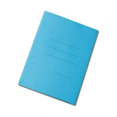 CARTELLE 3 LEMBI MANILLA GR.150 (50 PEZZI) - AZZURRO (Blasetti)