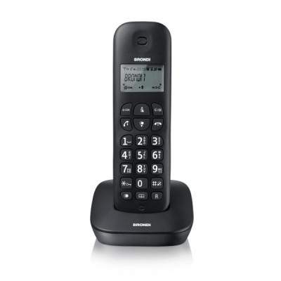 TELEFONO CORDLESS GALA NERO (TCRTEBND0003) (Brondi)