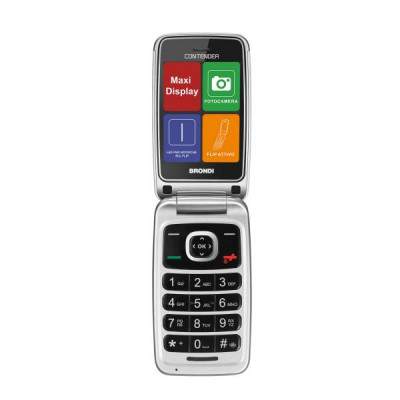 CELLULARE CONTENDER DUAL SIM BIANCO (Brondi)