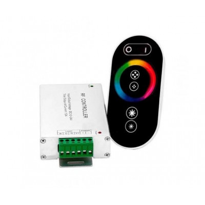 Controller Rf Vt-2405 Per Striscia Led Strip Rgb Con Telecomando Touch (3312)