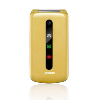 CELLULARE PRESIDENT DUAL SIM GOLD (Brondi)