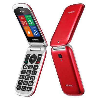 CELLULARE STONE+ DUAL SIM ROSSO (Brondi)